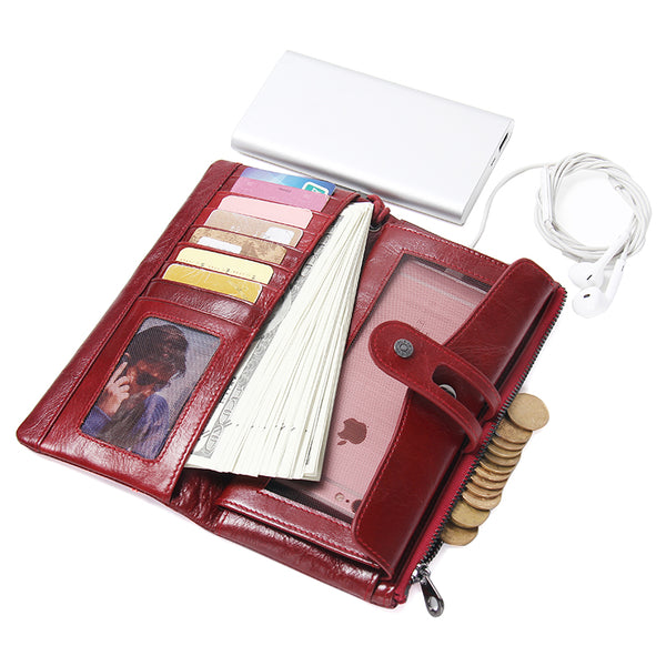Clutch Cowhide - MemoryLeatherworks